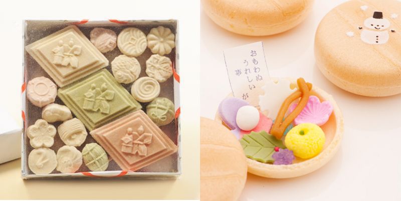 bánh higashi wagashi